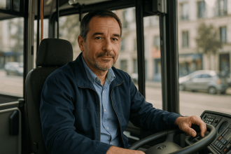 chauffeur de bus