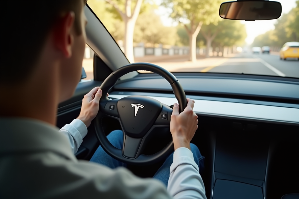 intérieur tesla