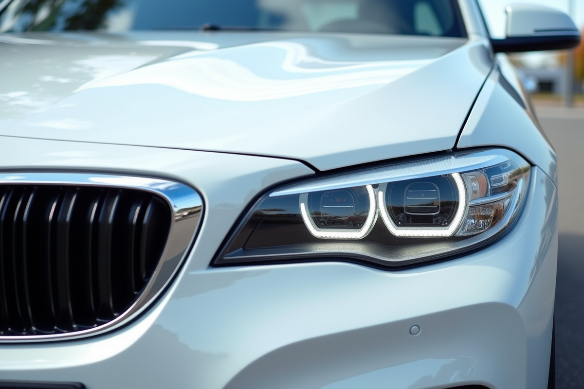 voiture blanche